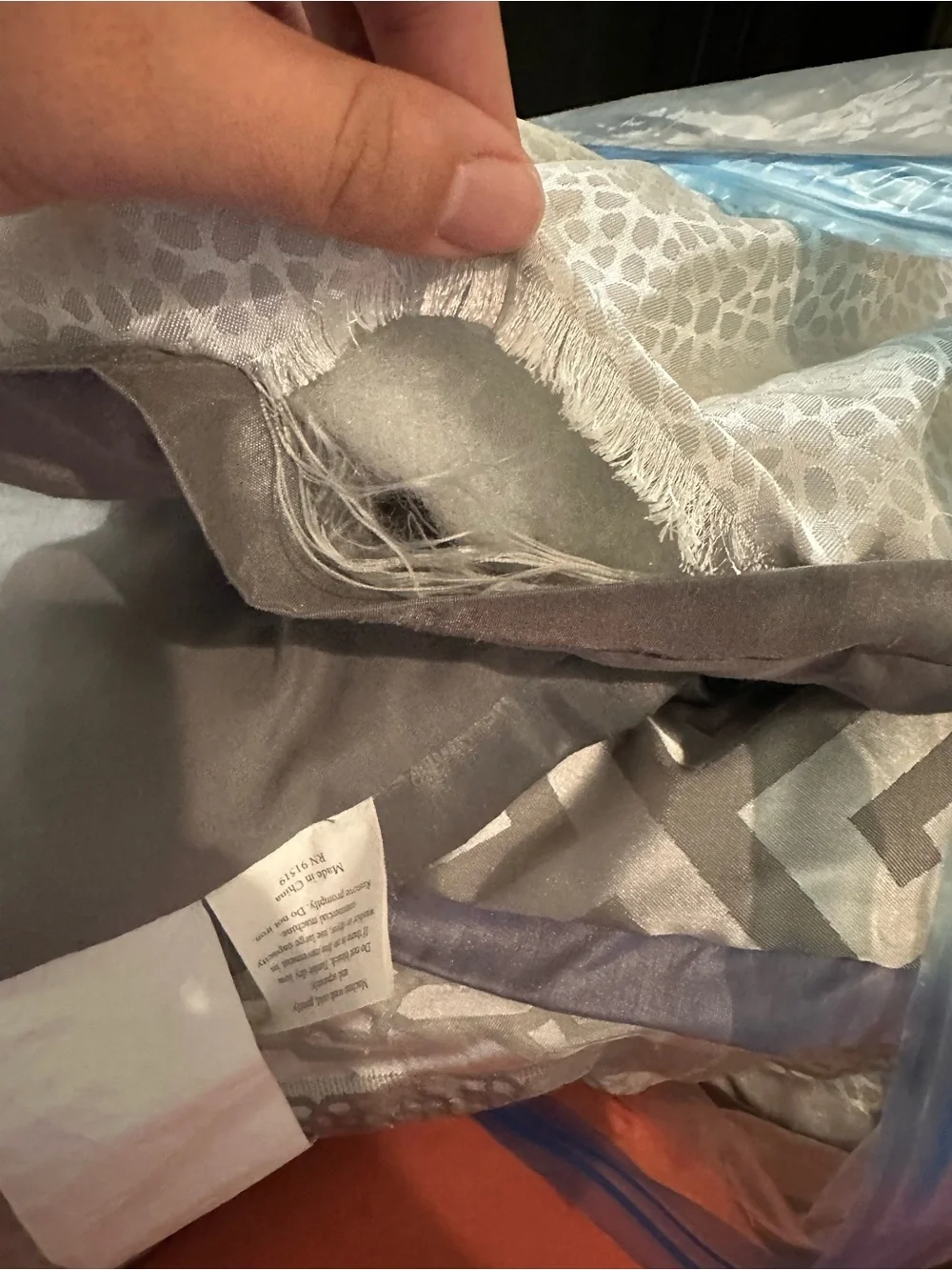 Full Size Gray Madison Park comforter Set Bed